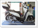 Rollervermessung Honda SH 300 Rollervermessung Honda SH 300